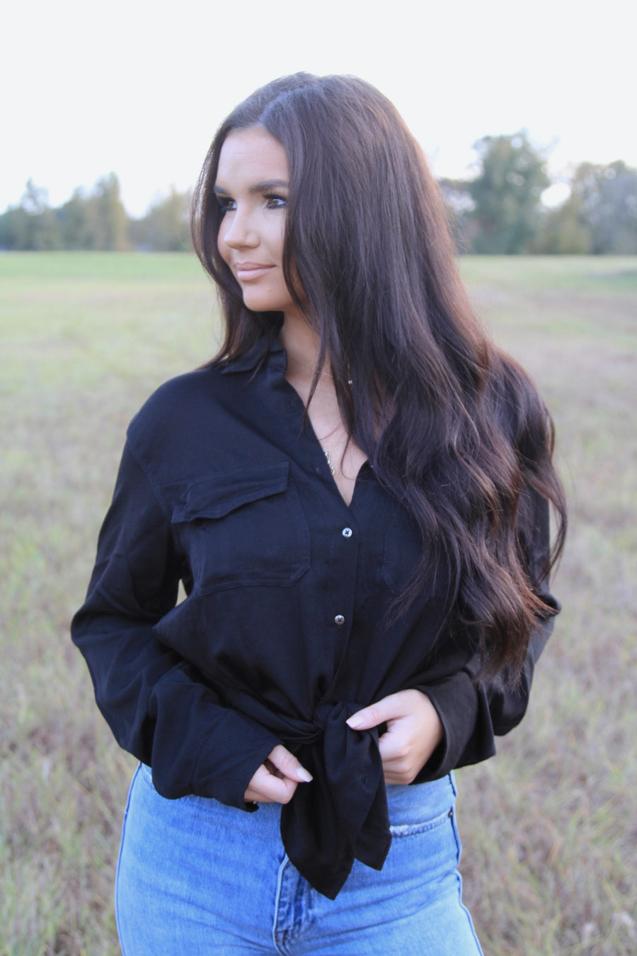 EMMA TOP | BLACK