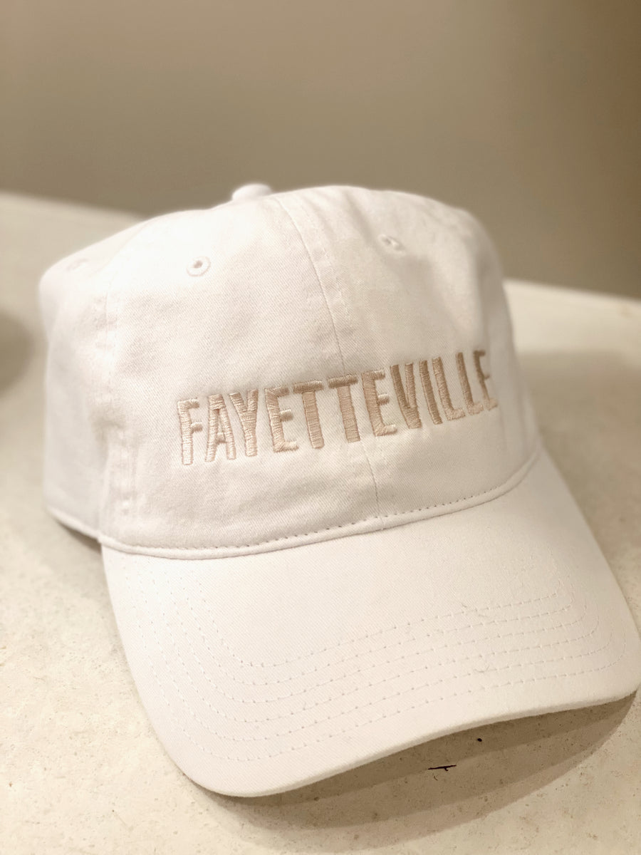 FAYETTEVILLE CAP | WHITE