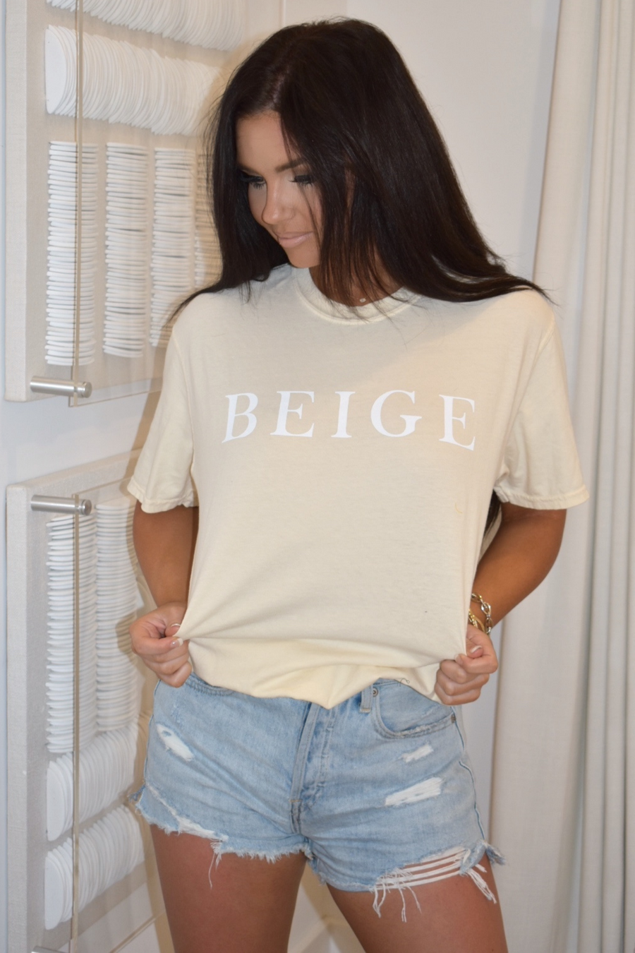 BEIGE T-SHIRT